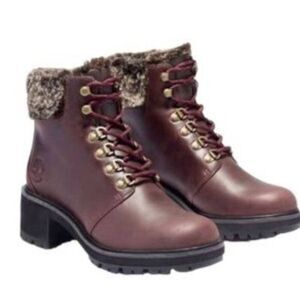 TIMBERLAND Kinsley 6 Inch Waterproof Lace-Up Boot Size 9